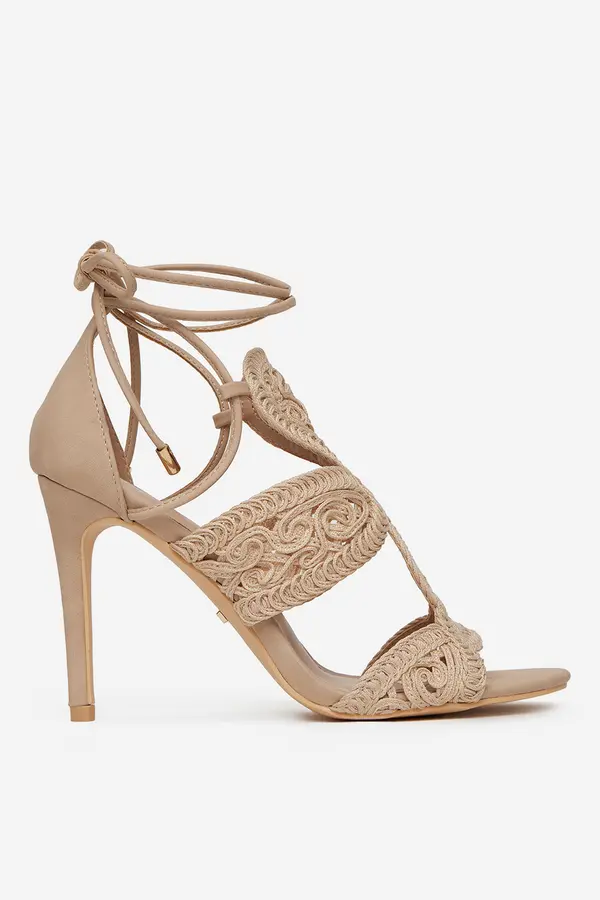 DeeZee Sandali DeeZee LB8552-1 Bež