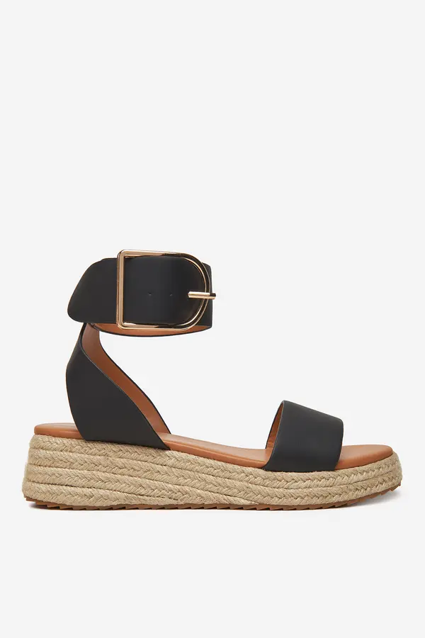 DeeZee Sandali DeeZee QS276-1 Črna