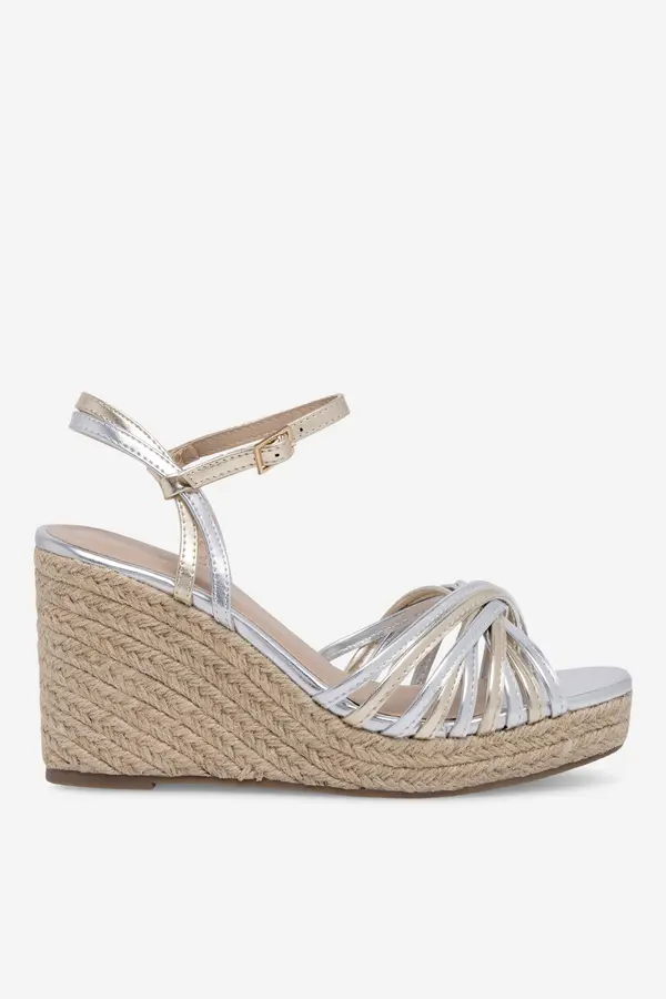 DeeZee Sandali DeeZee WYL2610-01 Srebrna