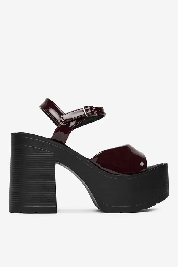 DeeZee Sandali DeeZee ZB8358-1 Temno rdeča