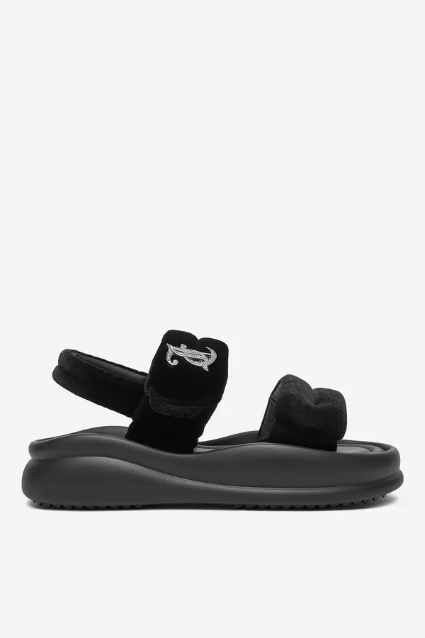 Juicy Couture Sandali JUICY COUTURE WSS21514-01 Črna