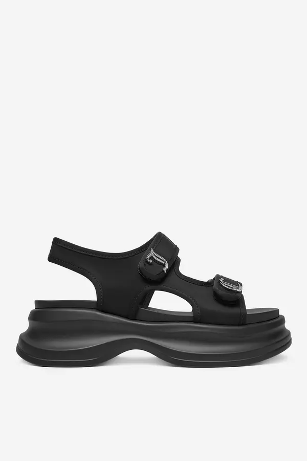 Juicy Couture Sandali JUICY COUTURE WSS21516-01 Črna