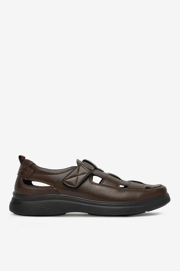Lanetti Sandali Lanetti MSS20518-03 Rjava