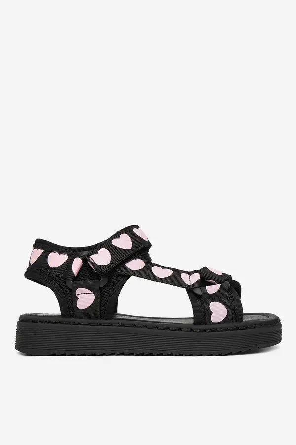 Nelli Blu Sandali Nelli Blu CM403-007 Črna