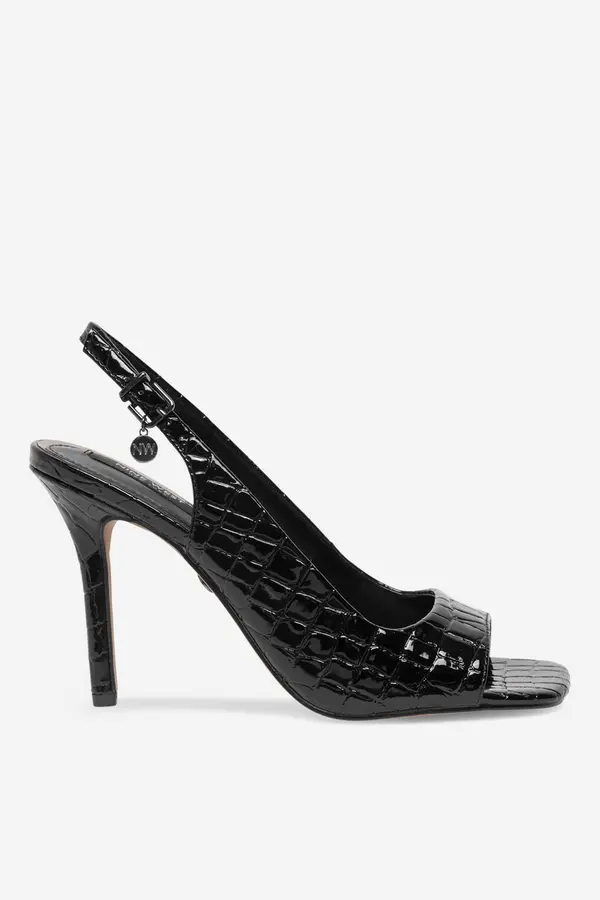 Nine West Sandali NINE WEST FF-1065 Črna