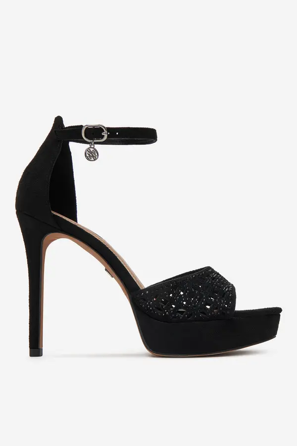 Nine West Sandali NINE WEST TS6218-01 Črna