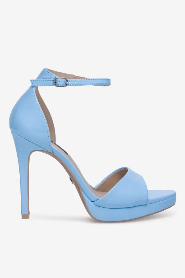 Nine West Sandali NINE WEST WFA2733-2 Svetlo modra