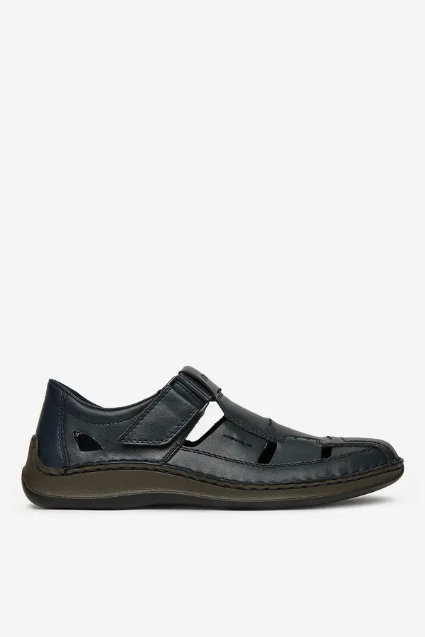 Rieker Sandali Rieker 05291-14 Mornarsko modra