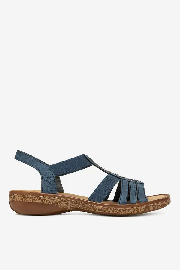 Rieker Sandali Rieker 628G9-16 Azure
