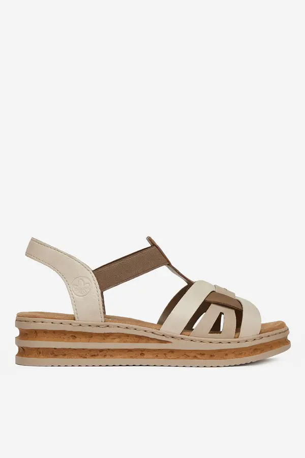 Rieker Sandali Rieker 62918-62 Ivory