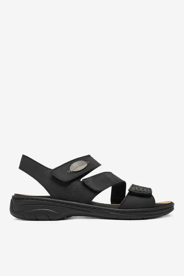 Rieker Sandali Rieker 64573-00 Črna