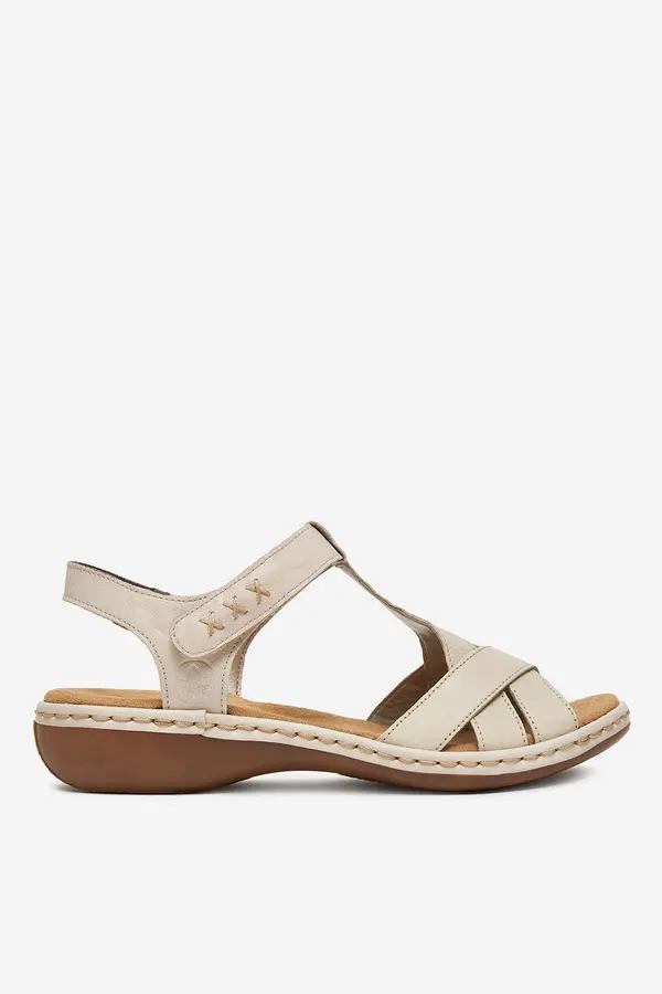 Rieker Sandali Rieker 65919-60 Ivory