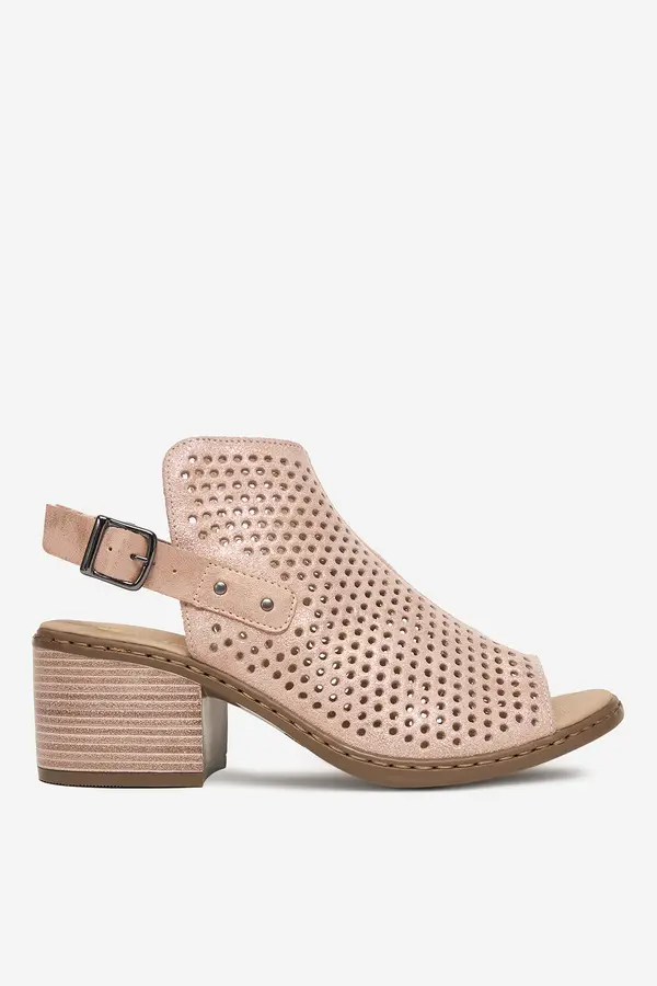 Rieker Sandali Rieker V0590-31 Zlata
