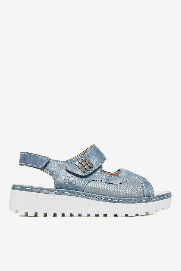 Rieker Sandali Rieker V1389-12 Denim