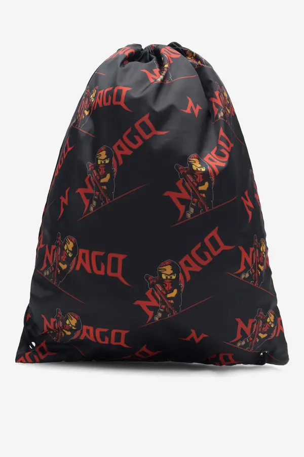 Lego Školska torba za copate Lego DRAWSTRING BAG 10034-2302 Rdeča