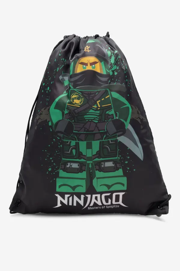 Lego Školska torba za copate Lego M-LINE 10105-06 Črna