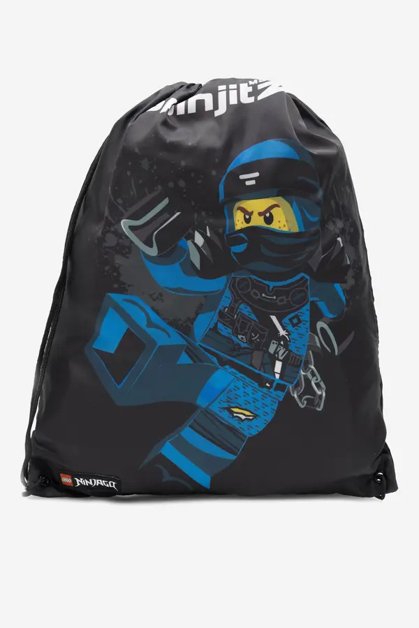 Lego Školska torba za copate Lego M-LINE 10105-08 Črna