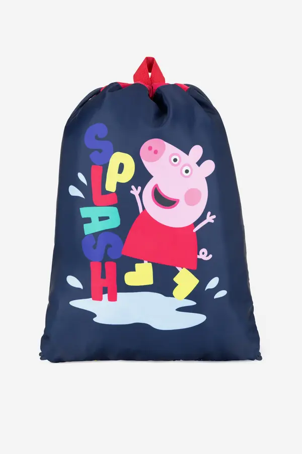 Peppa Pig Školska torba za copate PEPPA PIG ACCCS-AW24-108PP Mornarsko modra