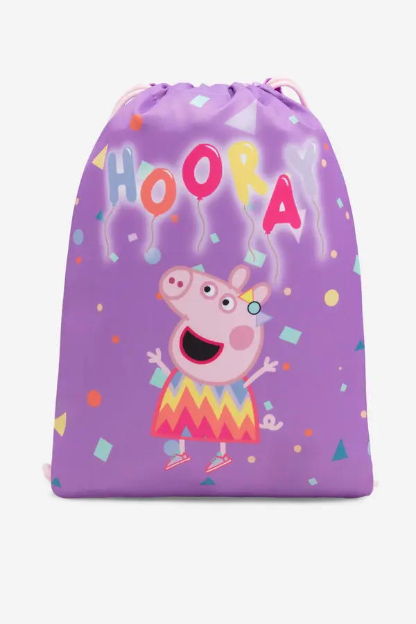 Peppa Pig Školska torba za copate PEPPA PIG ACCCS_SS24-509PP Roza