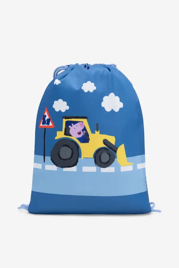 Peppa Pig Školska torba za copate PEPPA PIG ACCCS_SS24-510PP Mornarsko modra