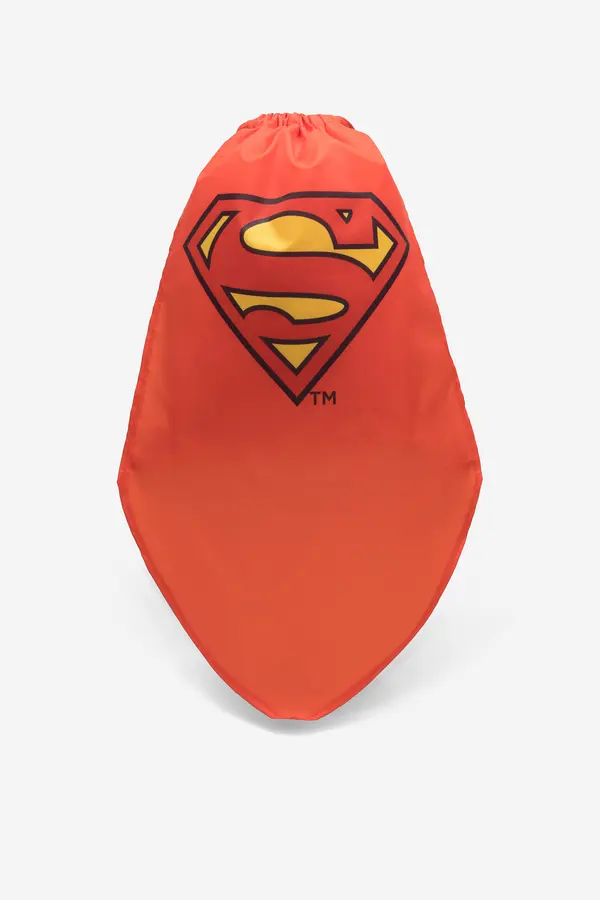 Superman Školska torba za copate Superman ACCCS_AW23-65WBSUM Modra