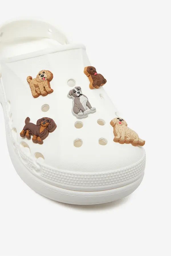 Crocs sponka za čevlje Crocs DOGGIE DOODLE 5 PACK 10015106 Mix