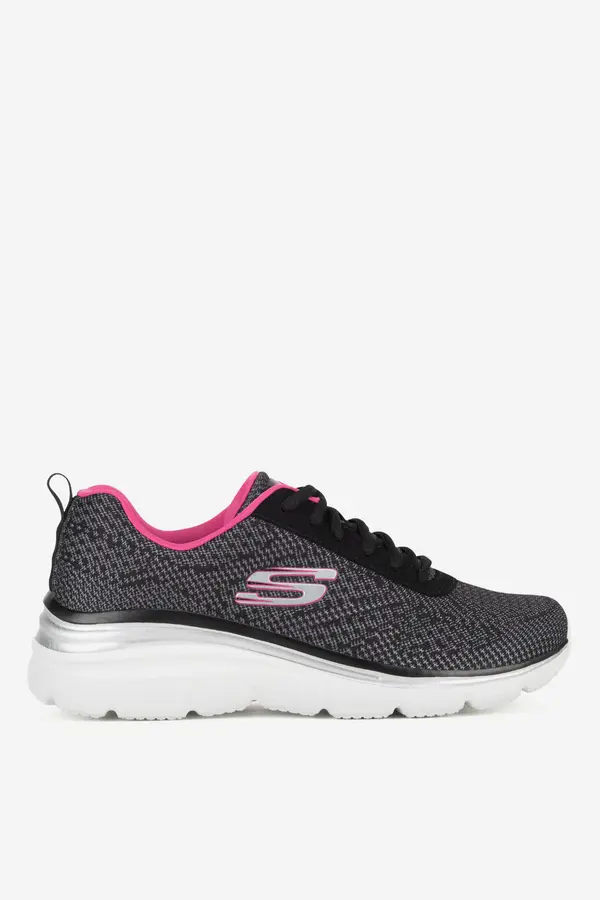 Skechers Športna obutev Skechers FASHION FIT - BOLD BOUNDARIES 12719 BKHP Črna