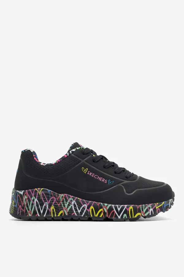 Skechers Športna obutev Skechers UNO LITE 314976L BKMT Črna