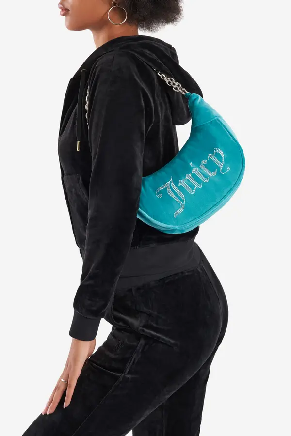 Juicy Couture Torbica JUICY COUTURE BEJXT5461WPO Turkizna