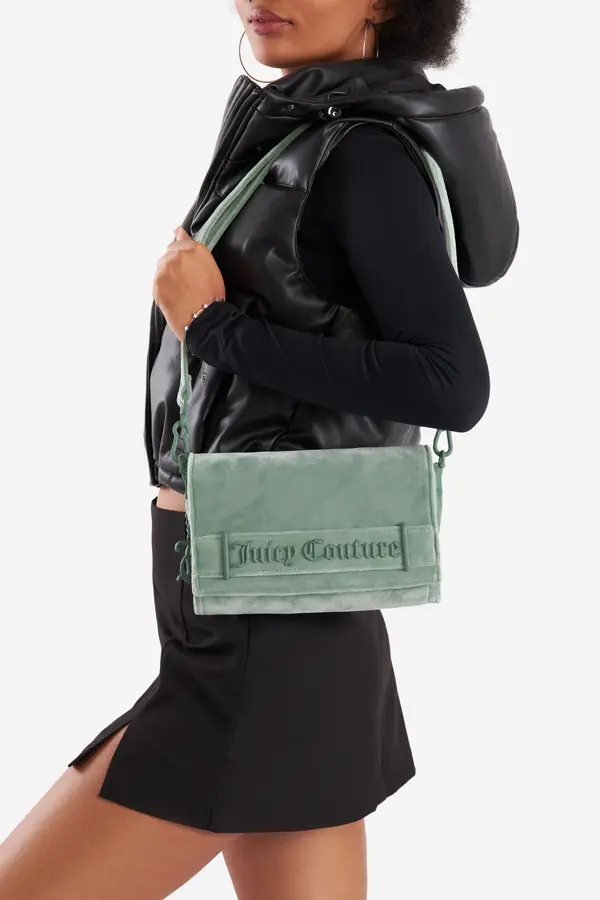 Juicy Couture Torbica JUICY COUTURE BIJXT3094W5S Zelena