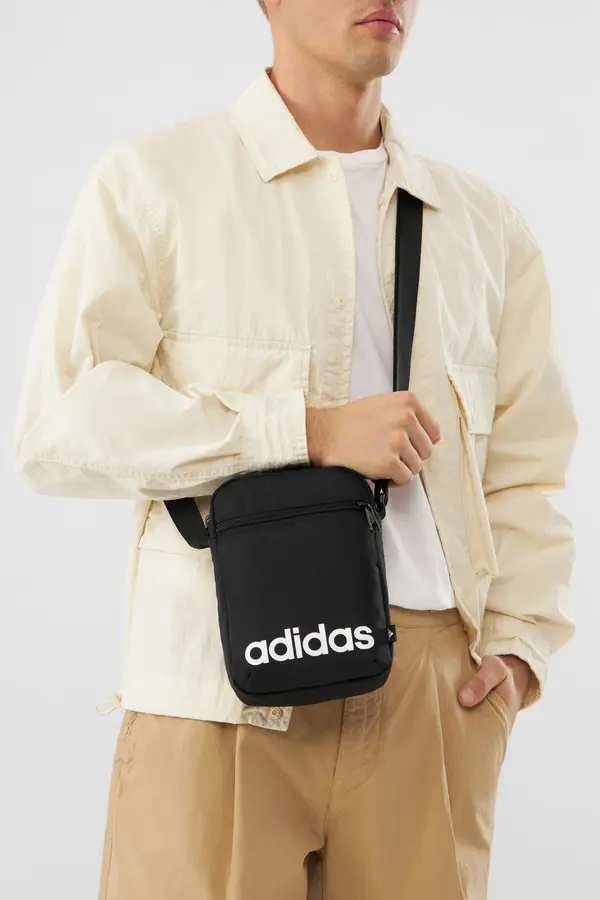 Adidas Torbica za mlade ADIDAS LINEAR ORG HT4738 Črna