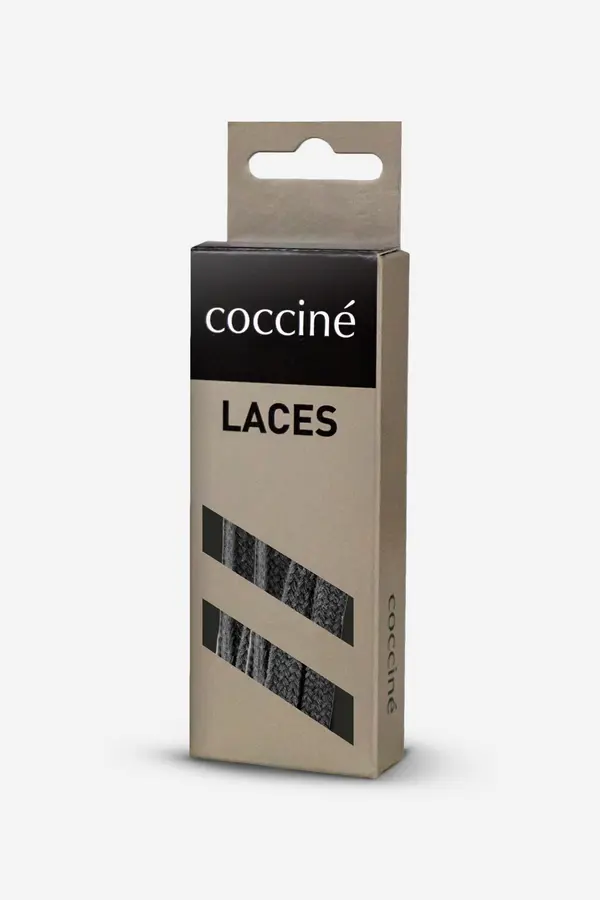 Coccine Vezalke Coccine SZNUROWADŁA 120 CM P7 BAWEŁNIANE V.AZ Črna