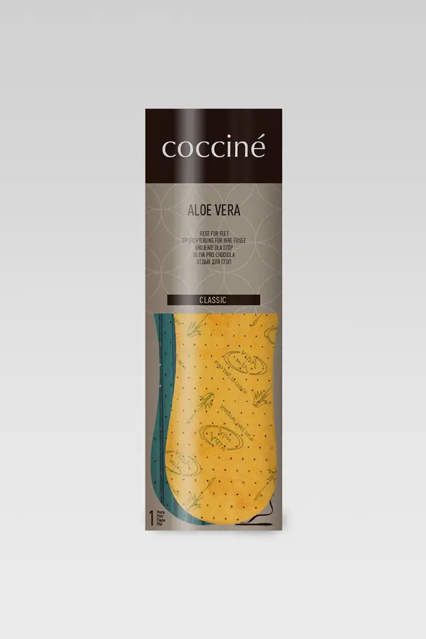 Coccine Vložki za obutev Coccine COCCINE ALOE VERA WKŁADKA NR 41-42 Bež