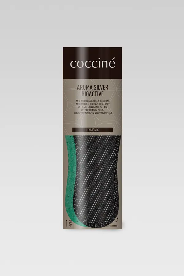 Coccine Vložki za obutev Coccine COCCINE AROMA-SILVER BIOACTIVE WKŁADKA 45-46 Črna