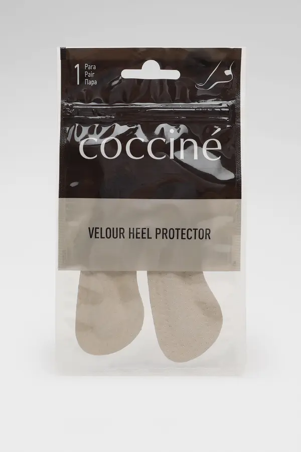 Coccine Vložki za obutev Coccine COCCINE VELOUR HEEL PROTECTOR - ZAPIĘTKA WELUROWA A Bež