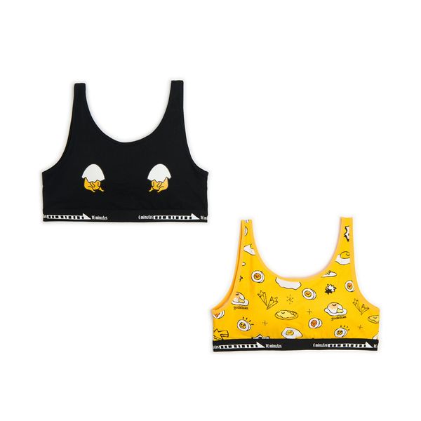 Cropp Cropp - 2 paket modrčkov Gudetama - raznobarvna