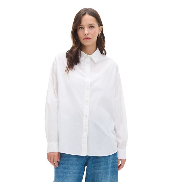 Cropp Cropp - Bela oversize srajca - bela