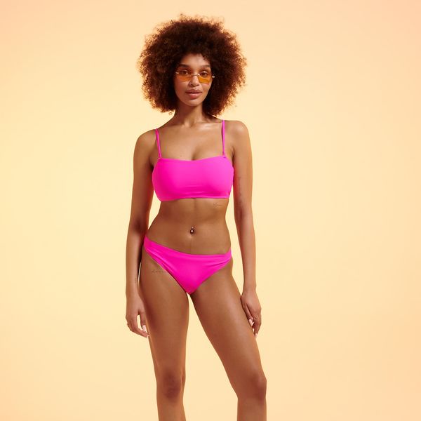 Cropp Cropp - Bikini top - vroče roza