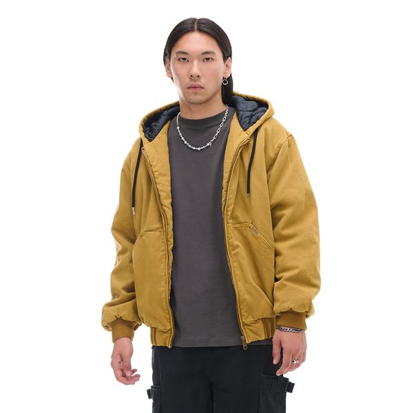 Cropp Cropp - Bombaška jakna s kapuco - jantarna