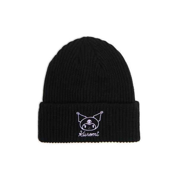 Cropp Cropp - Črna kapa beanie Kuromi - črna