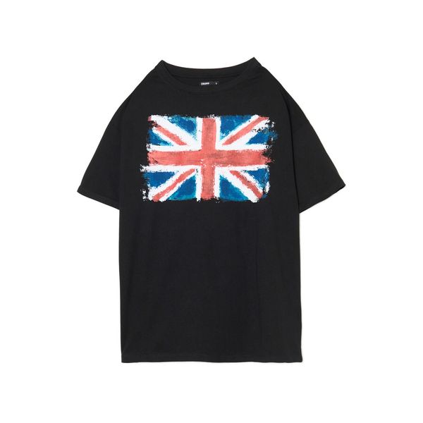 Cropp Cropp - Črna majica s potiskom - črna