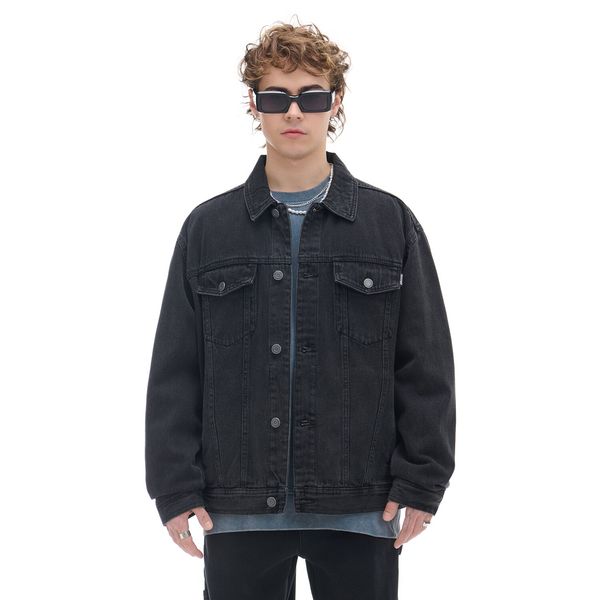 Cropp Cropp - Denim jakna - črna