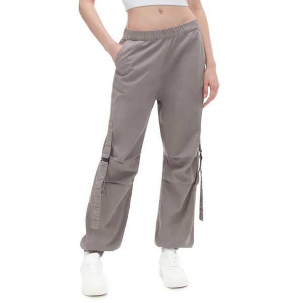 Cropp Cropp - Hlače jogger - temno siva