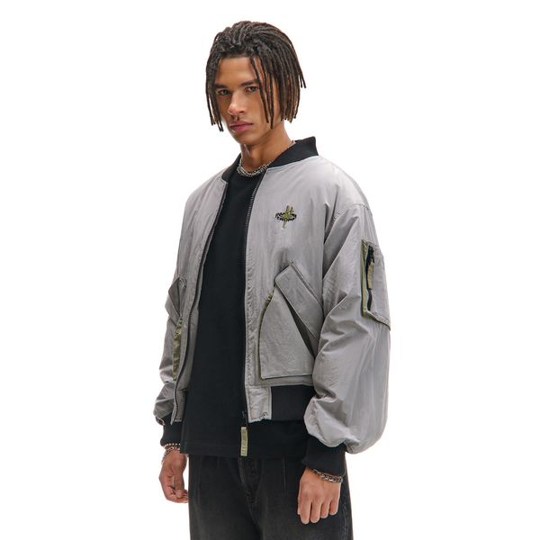 Cropp Cropp - Jakna bomber - temno siva