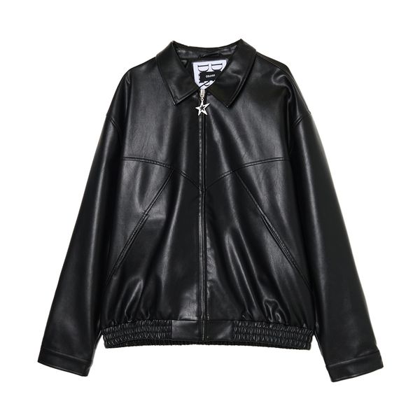 Cropp Cropp - Jakna iz umetnega usnja - črna