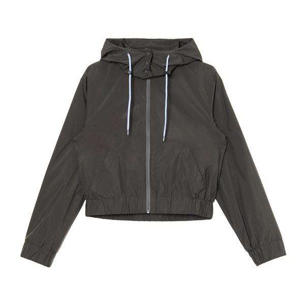 Cropp Cropp - Jakna s kapuco - temno siva