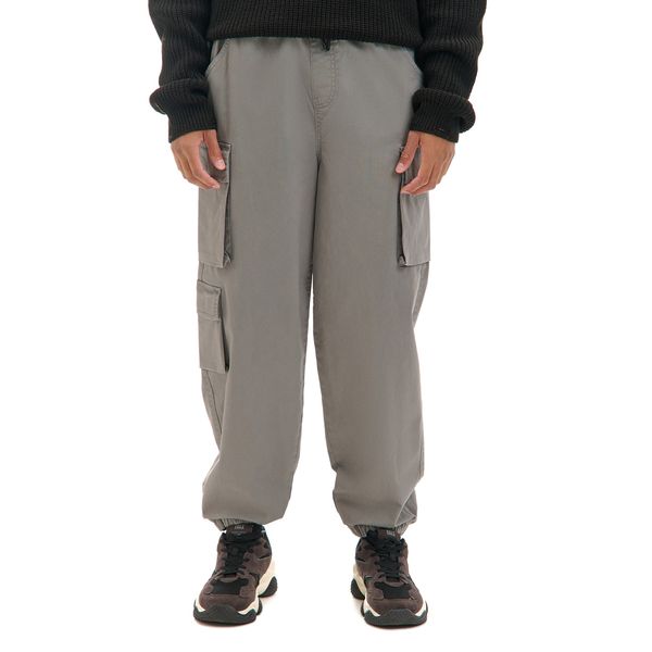 Cropp Cropp - Joggers z žepi za tovor - temno siva