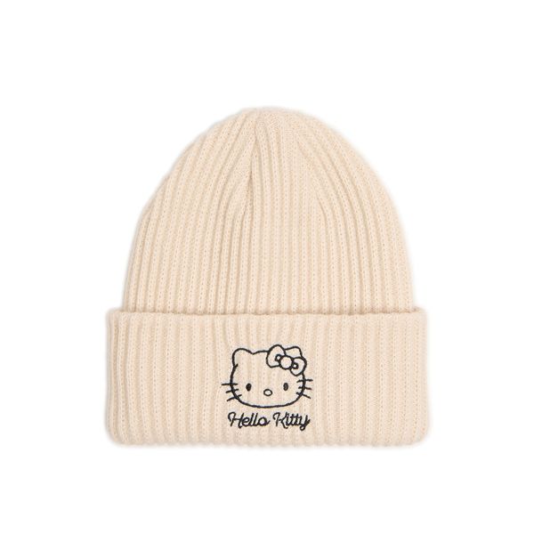 Cropp Cropp - Kapa beanie Hello Kitty - kremna