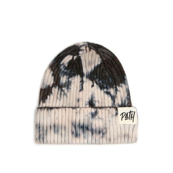 Cropp Cropp - Kapa beanie s potiskom - temno siva