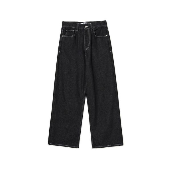 Cropp Cropp - Kavbojke baggy - črna